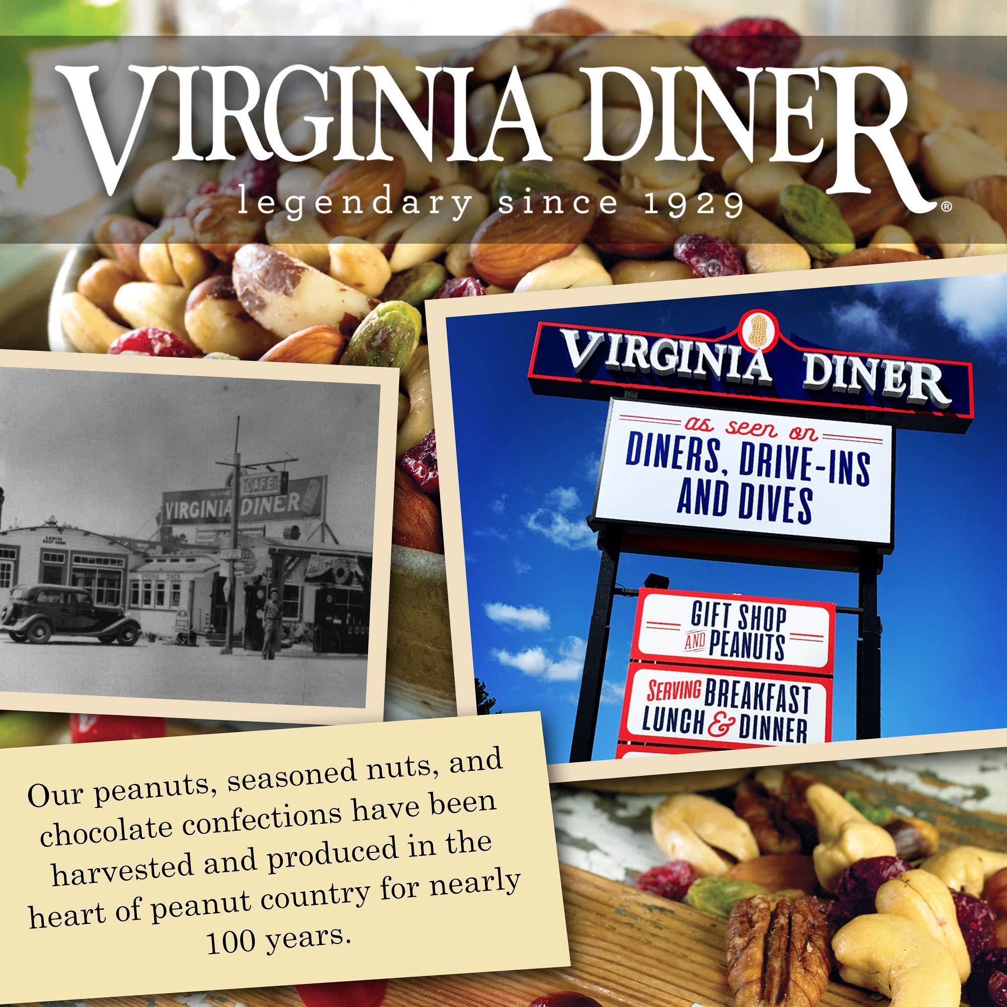 Virginia Diner Virginia Diner Salted Virginia Peanuts - XL Gourmet Peanuts Non-GMO, Preservative Free Gifts from Virginia Since 1929-18 Oz Can