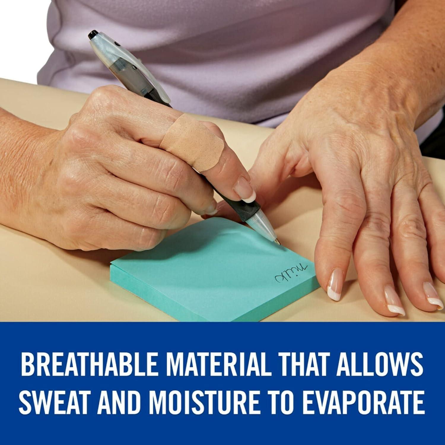 3M 3M Nexcare Knee Comfort Bandage - 1.88" x 4" - 8 / Pack - Tan