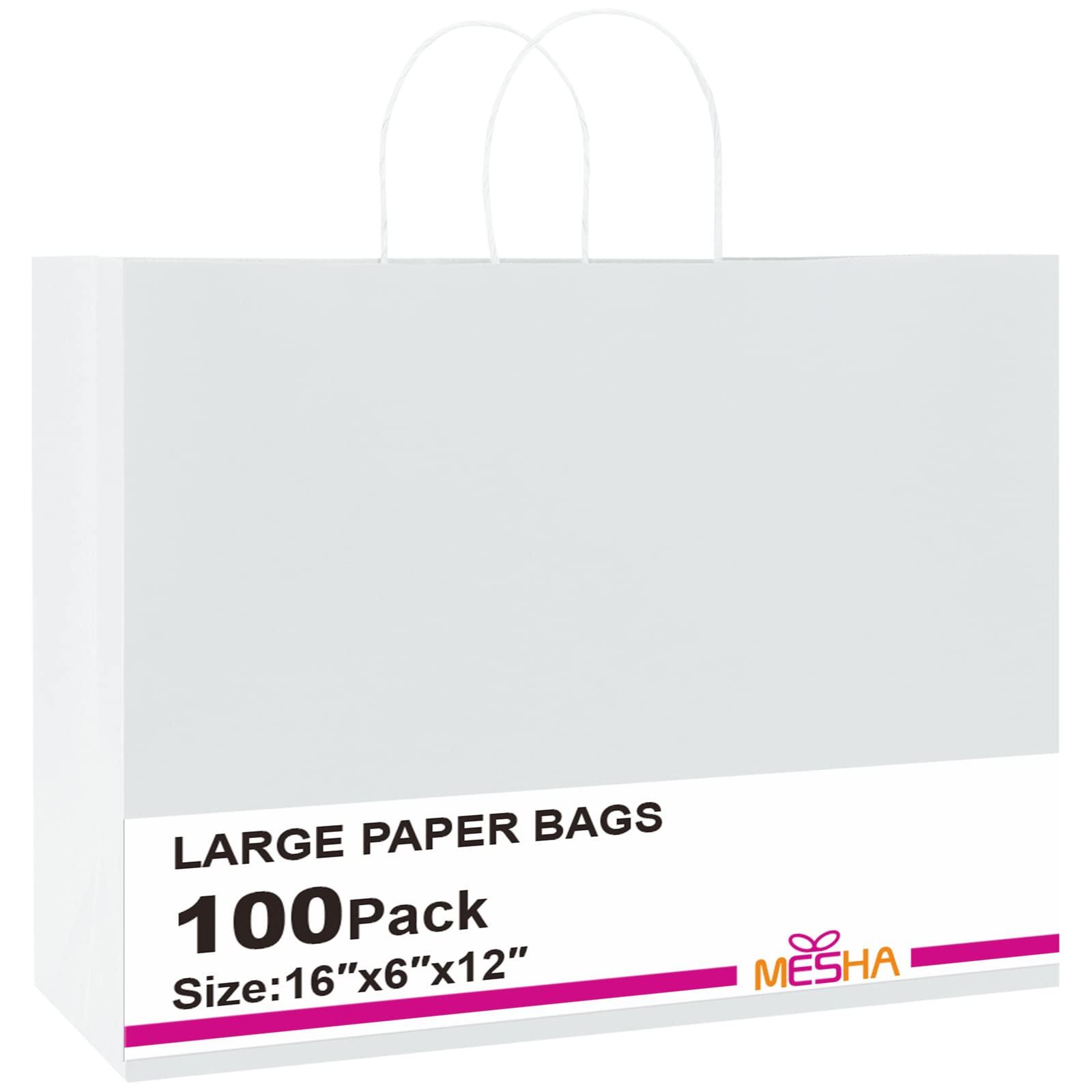 Large paper gift bags with handles outlet