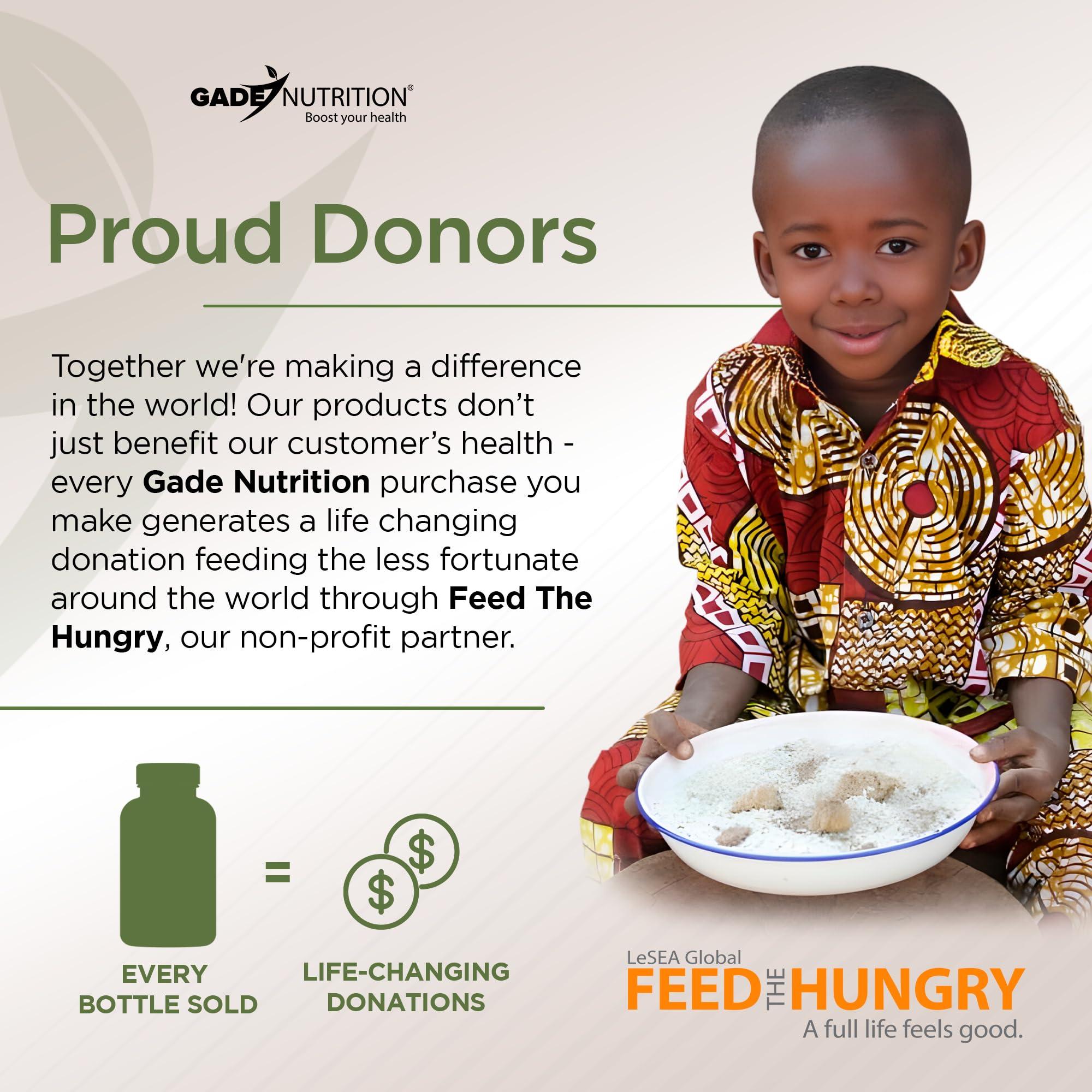 GADE NUTRITION BOOST YOUR HEALTH Quercetin with Vitamin C and Zinc - Quercetin 500mg - Quercetin with Bromelain - Zinc Quercetin - 240 Veggie Caps. Quercetin Supplements + Vitamin D3 (Non-GMO, Gluten-Free, Vegan) - 4 Month Supply