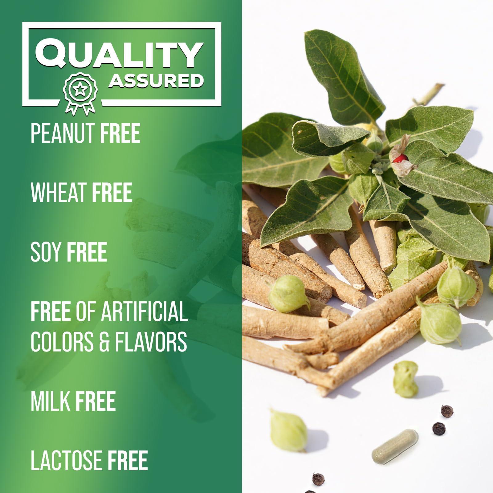 Nature\'s Strength Ashwagandha Extra Strength 2100mg - Ashwagandha Supplements for Women & Men, Antioxidant Support, Nature\'s Vegan Ashwagandha Powder, Ashwagandha Supplement, Non-GMO & Gluten Free - 60 Capsules