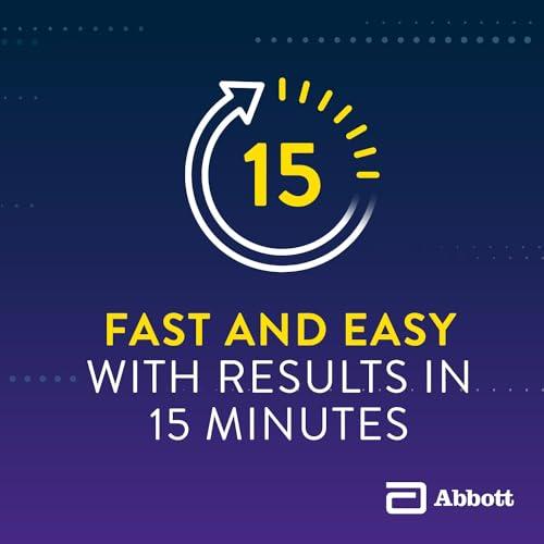 BinaxNOW BinaxNOW COVID-19 Antigen Self Test, 1 Pack, 4 Tests Total, COVID Test With 15-Minute Results Without Sending to a Lab, Easy to Use at Home