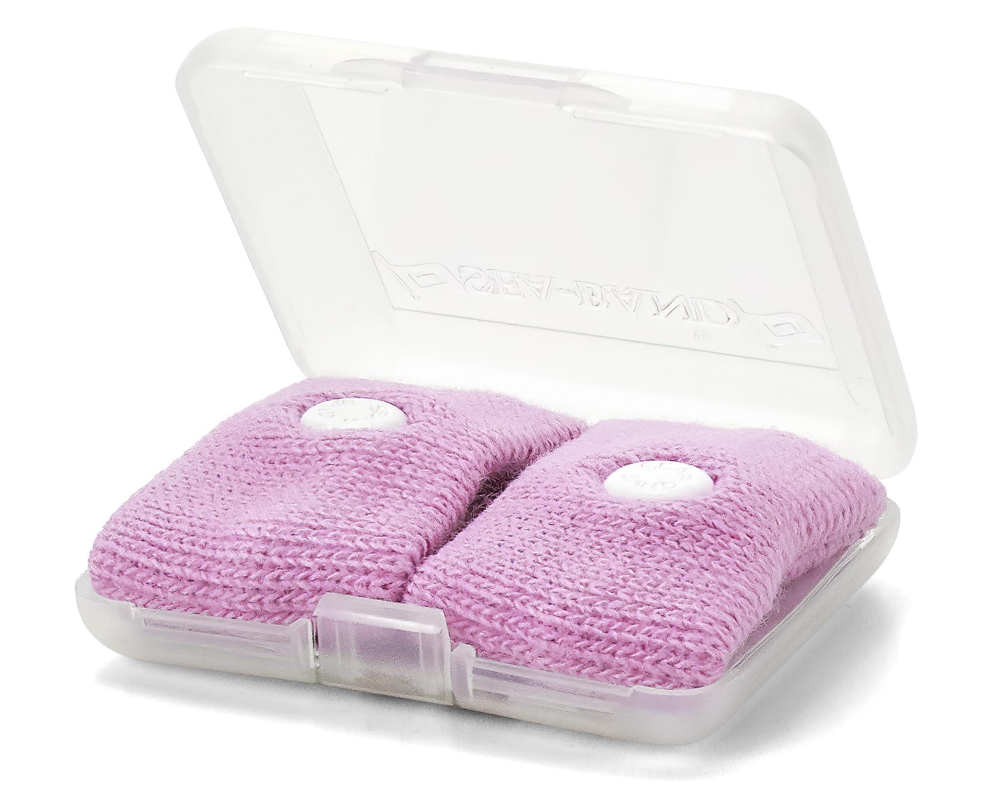 Sea-Band Sea-band Anti-Nausea Acupressure Wristband for Motion & Morning Sickness - 1 Pair Pink
