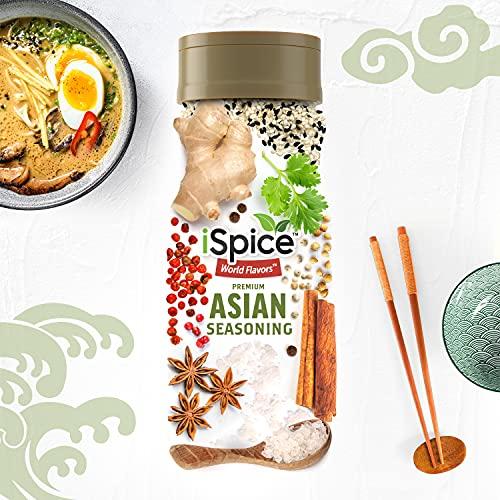 iSpice iSpice - ASIAN SEASONING World Flavor Super Spice Blend | All Natural | Ready to use as is | No preparation is necessary 7.41 oz (210g)