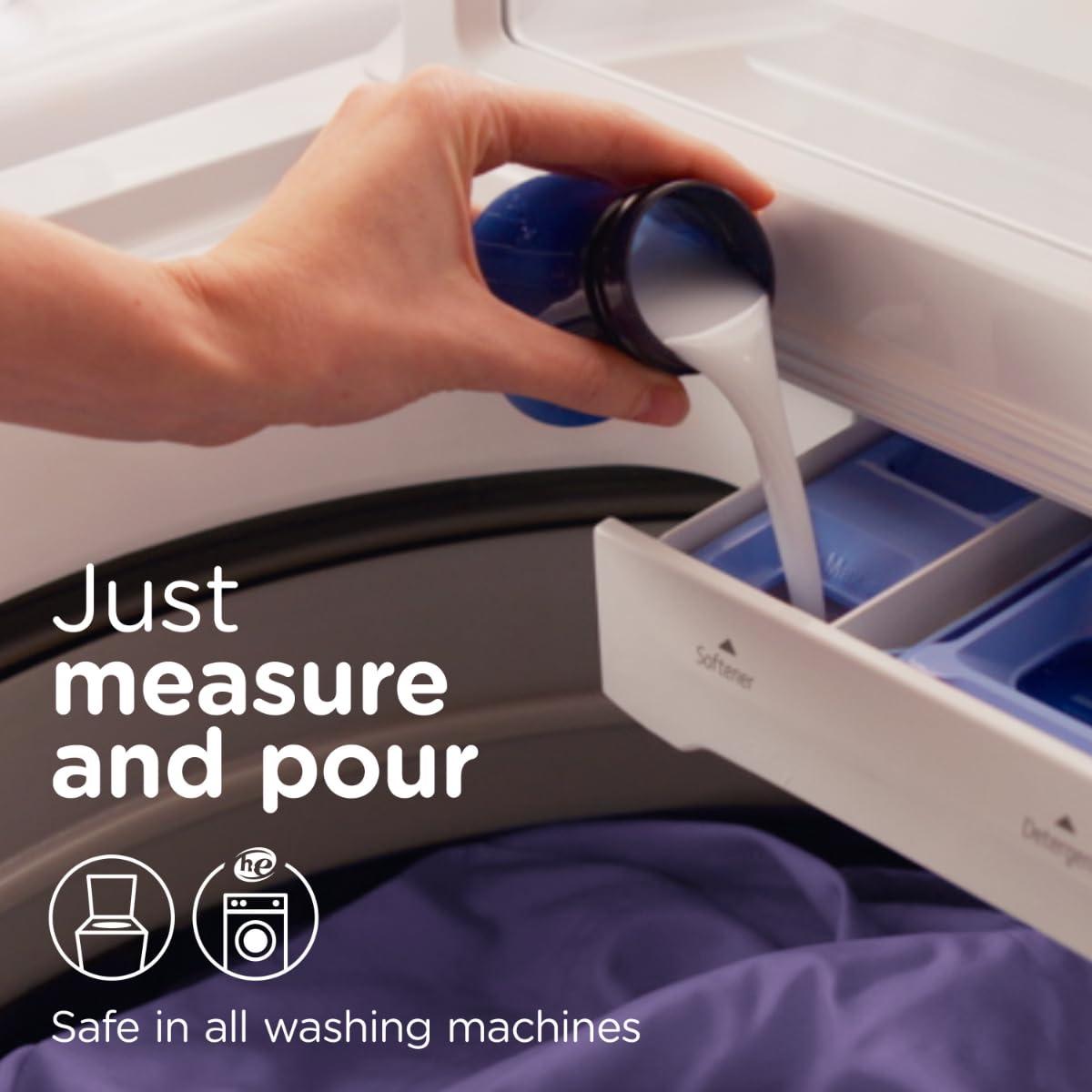 Downy Downy Ultra Soft Fabric Softener Liquid, Calm, Lavender and Vanilla Bean, 56 fl oz, 83 Loads, Downy Fabric Softener, Laundry- Pack of 2