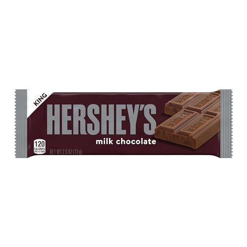 HERSHEY\'S HERSHEY\'S Milk Chocolate King Size, Candy Bar, 2.6 oz