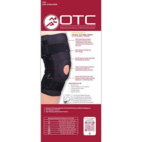 OTC OTC Knee Stabilizer, Spiral Stays, Orthotex, 2X-Large