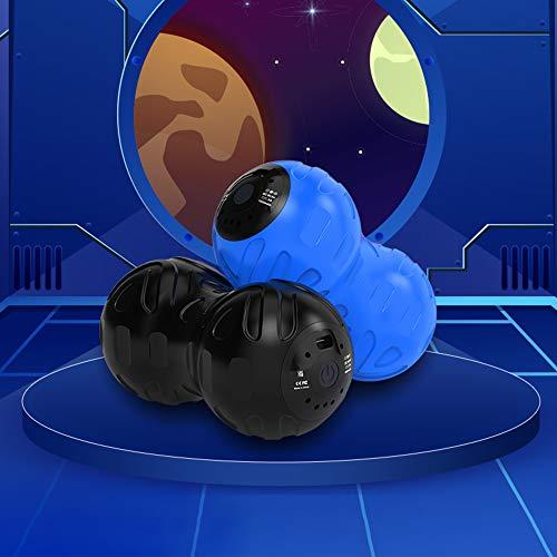 Hi5 Hi5 Clinton Vibration Massage Peanut,Full Body Massage,One Button to Control,5 Levels Adjustable,USB-C Charging,Scientific Noise Reduction (Black)