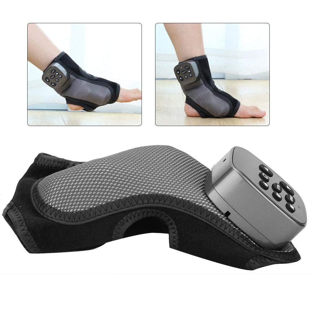 ZJchao ZJchao Electric Foot Ankle Massager, Foot Massage Machine Shiatsu Massager Multi-Level Settings Vibration Heating Massage Pain Relief and Comfort Massage for Heels and