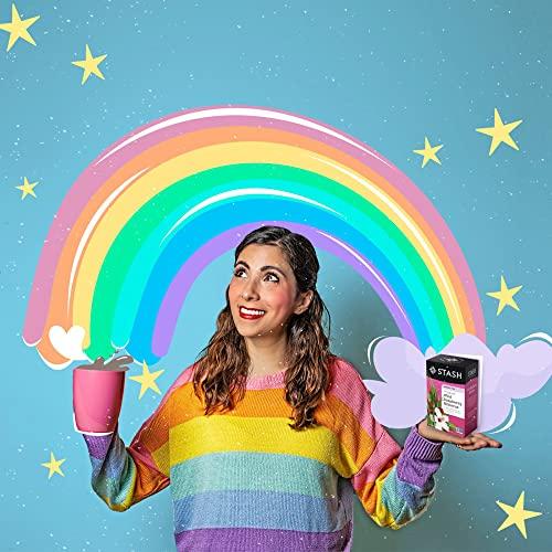 Stash Stash Tea Pomegranate Raspberry Green Tea - Caffeinated, Non-GMO Project Verified Premium Tea with No Artificial Ingredients, 30 Count (Pack of 6) - 180 Bags Total