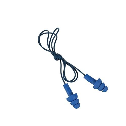 3M 3M E-A-R UltraFit Earplugs 340-4007, Metal Detectable, Corded, Poly Bag, 400 Pair/Case