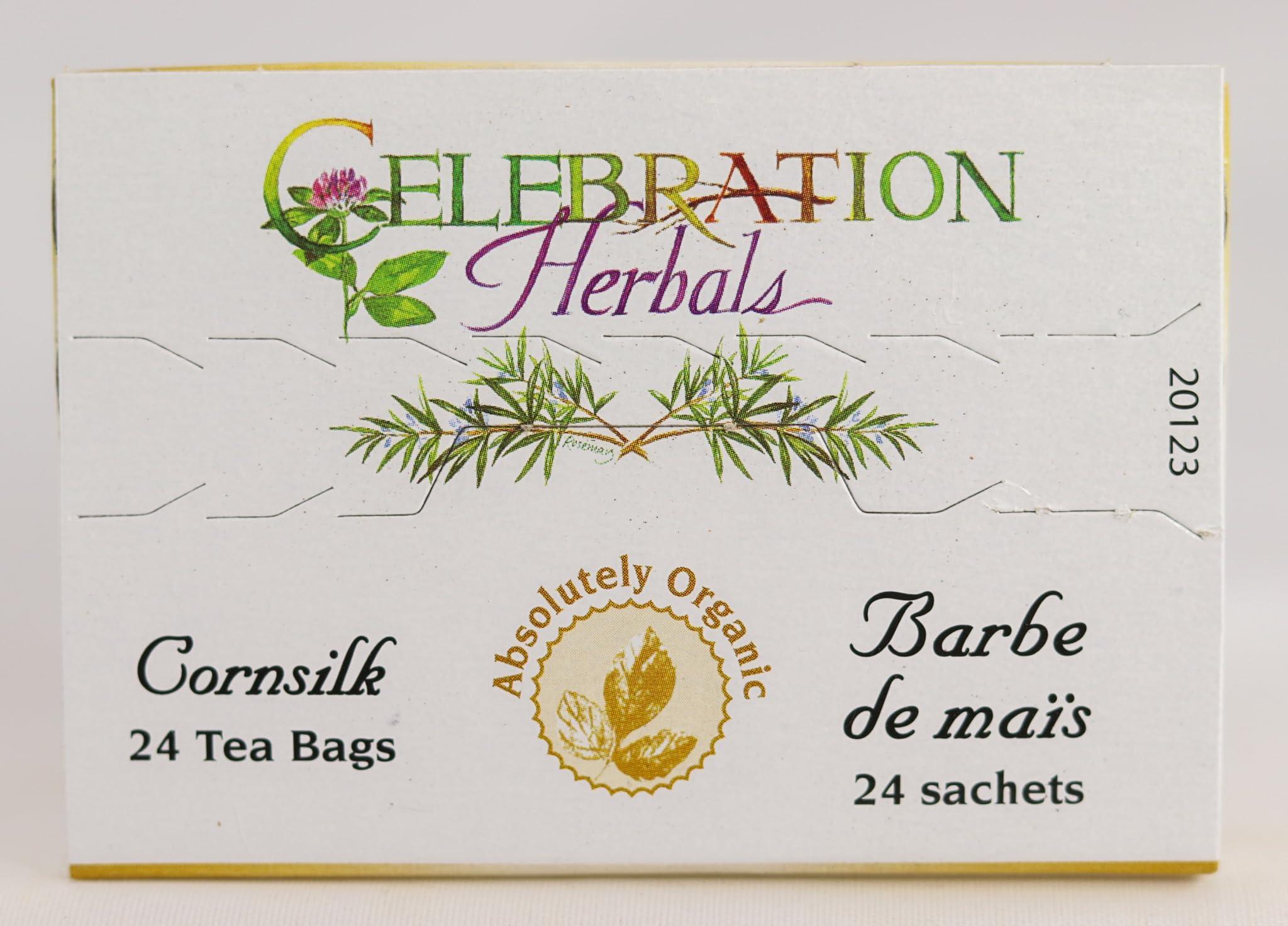 Celebration Herbals Celebration Herbals Organic Cornsilk Tea Caffeine Free - 24 Herbal Tea Bags