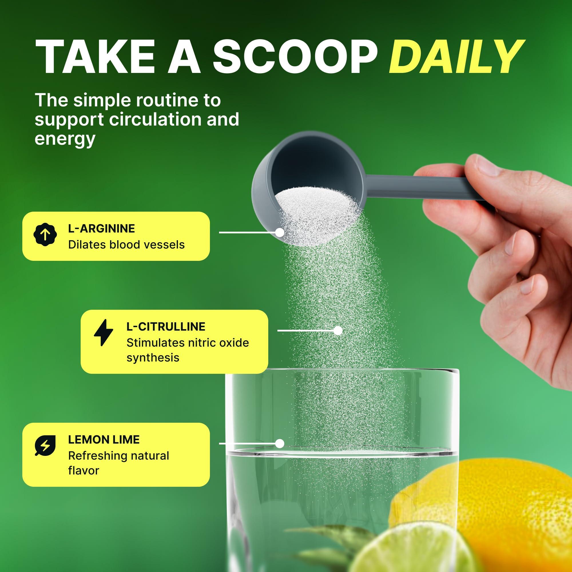 Nature\'s Pure Blend Nature\'s Pure Blend Liquid Nitric Oxide - Blood Pressure Support Drink - Blood Circulation - 5,000 MG - Nitric Oxide Supplement - Amino Acids -