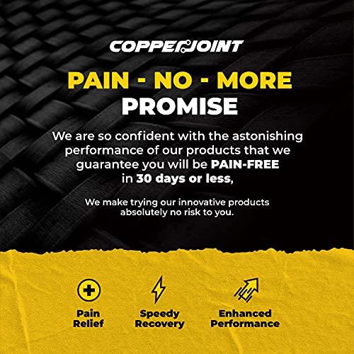 CopperJoint CopperJoint Fingerless Compression Gloves – Copper Infused Designed to Support your hands - Rapid Recovery and Pain Relief, All Lifestyles - Pair (Medium)