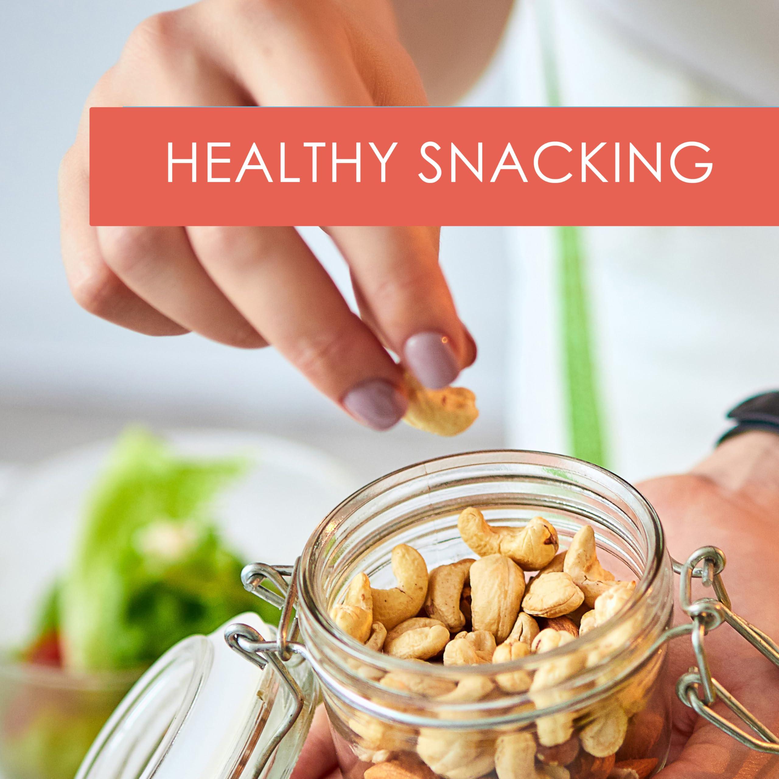 Jaybee\'s Premium Raw Whole Cashew Nuts 5 Pounds | Natural Unsalted Whole Cashew Nuts | Healthy Vegan & Keto Snack, Gluten-Free, Oil-Free | Bulk Resealable Bag for Snacking, Cooking & Baking | Jaybee\'s