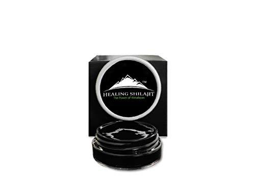 Himalayan Healing Shalajeet 10 Grams of Real Shilajit - Asphaltum - Purified Mineral Pitch - The Purest, Strongest Resin Ship Straight from 16,000 Feet to You - 10-Grams