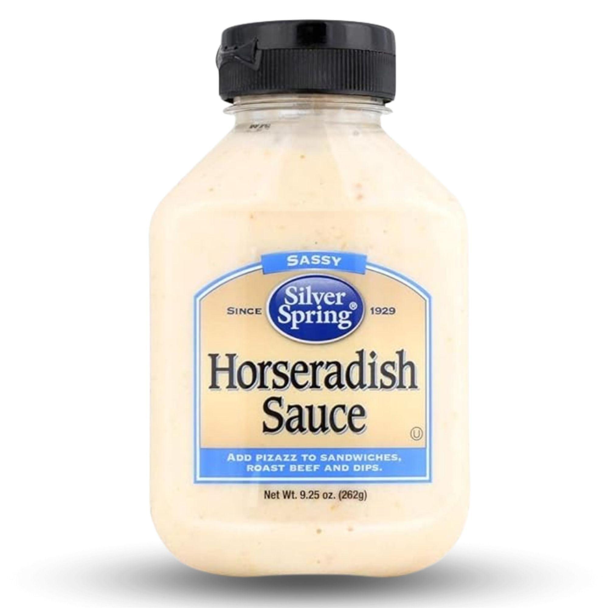 GOOD FOR MY HOME Horseradish Sauce Bundle. Includes One - 9.25 Oz Silvre String Horseradish Bottle Comes with Good for My Box, Creamy Horseradish Cream Ideal for Sandwiches, Roast Beef, and Culinary Delights.