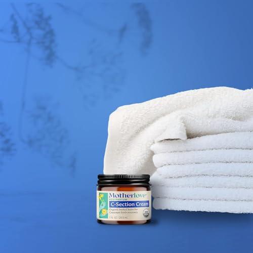 Motherlove Motherlove C-Section Cream (2 oz) Organic Herbal Balm for Cesarean Scar Massage