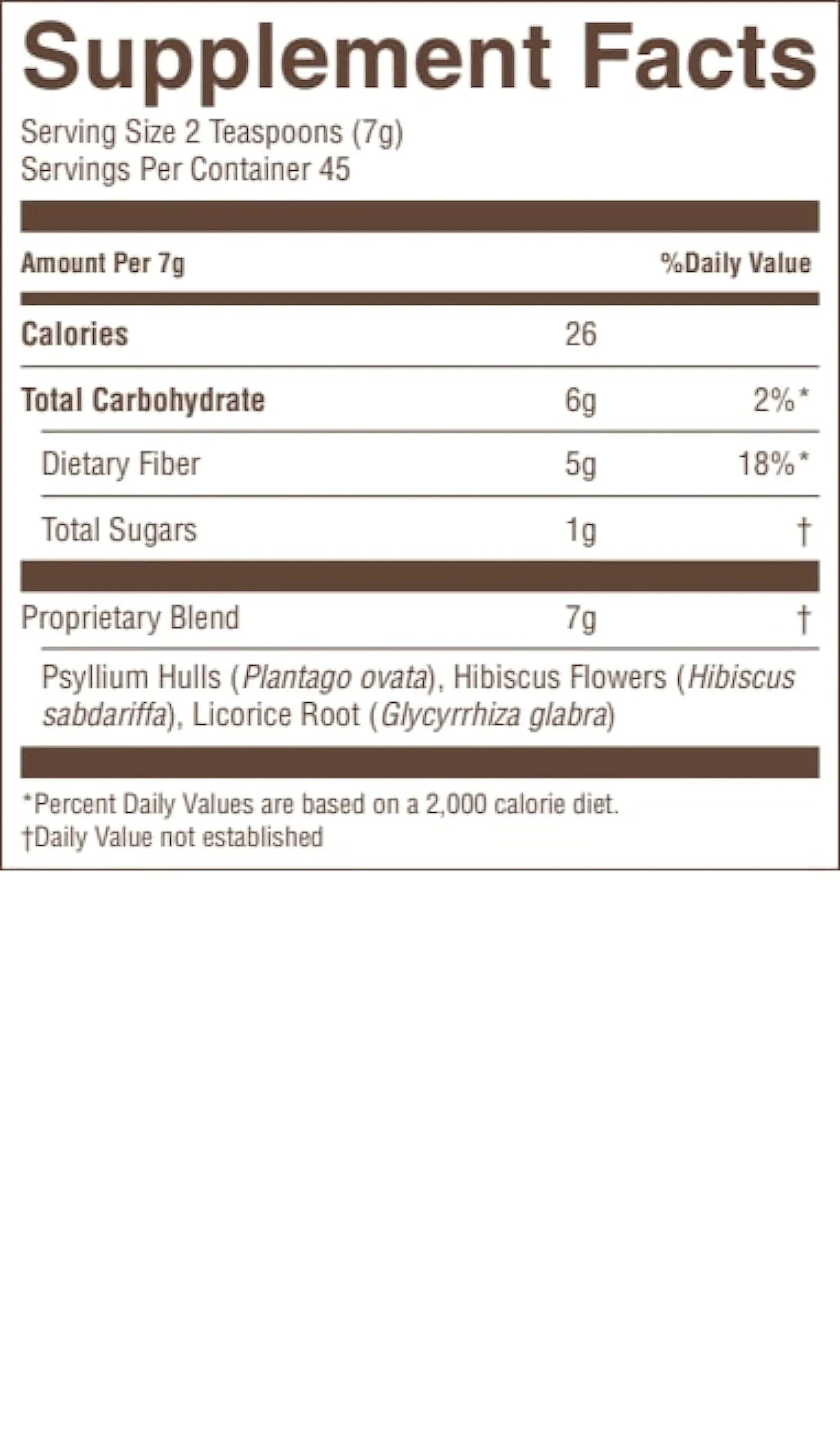 Nature's Sunshine Nature's Sunshine Psyllium Hulls Combination 11 Oz