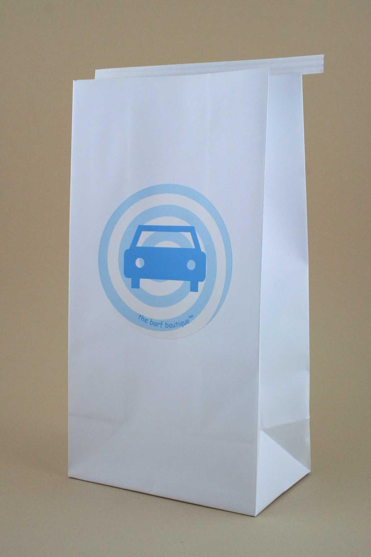 The Barf Boutique "Vertigo" Barf Bags - Travel & Motion Sickness Bags (5 Bag Variety Pack)