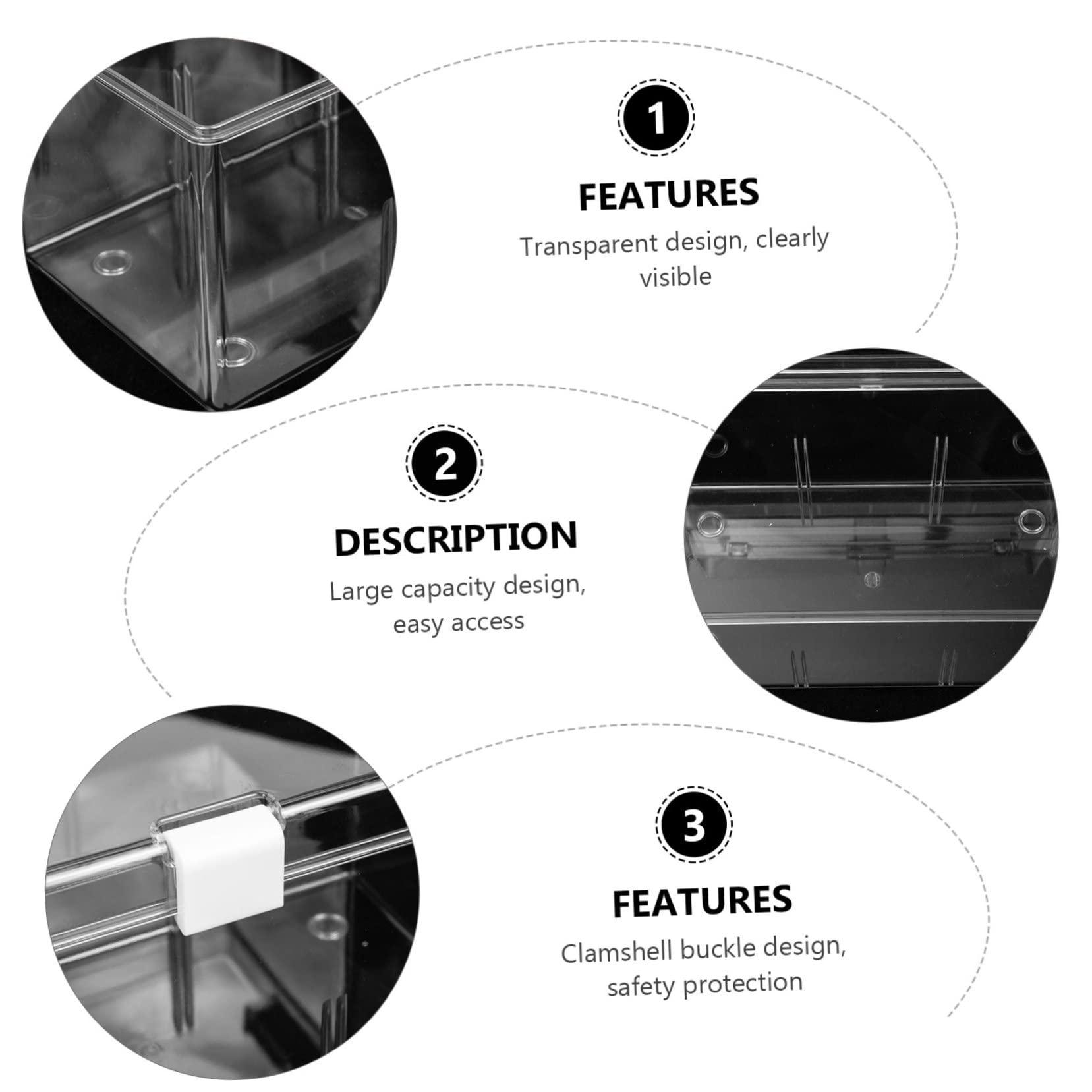 FOMIYES FOMIYES Box Portable Kit Makeup Travel Containers Portable Medicine Container Travel Medicine Case Carrying Case Plastic Storage Bins The Pet Emergency Kit Camping