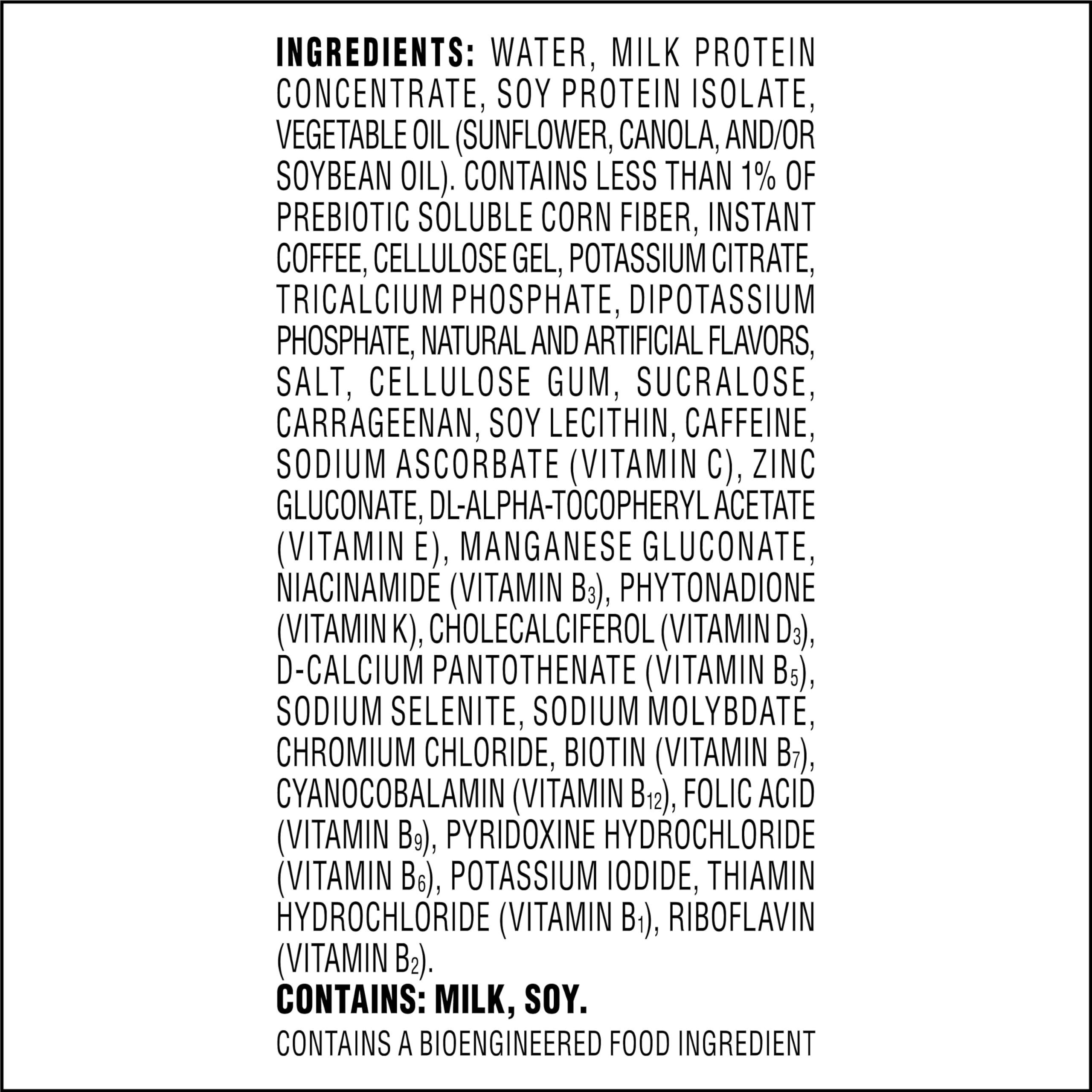 Atkins Atkins Caf au Lait Iced Coffee Protein Shake, 15g Protein, Low Glycemic, 3g Net Carb, 1g Sugar, Keto Friendly, 12 Count