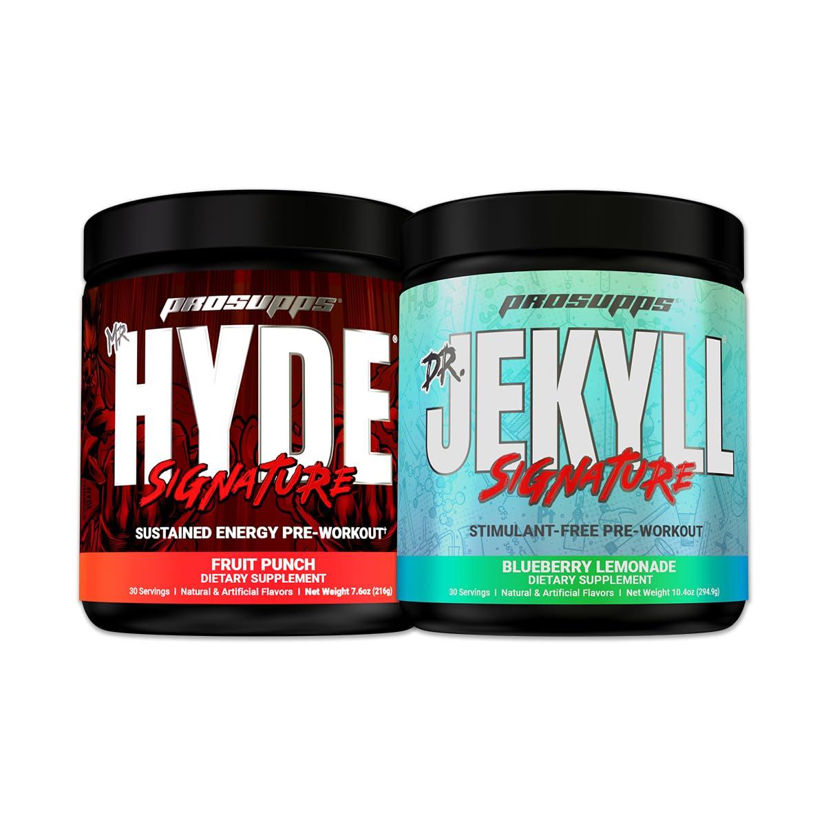 PROSUPPS PROSUPPS Mr. Hyde Signature Lollipop Punch and Dr. Jekyll Signature Blueberry Lemonade Bundle