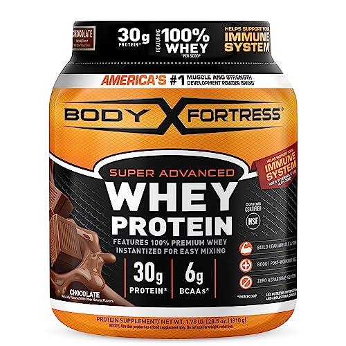 Body Fortress Body Fortress 100% Whey, Premium Protein Powder, Cookies N\' Cream, 1.78lbs (Packaging May Vary) & 100% Whey, Premium Protein Powder, Chocolate, 1.78lbs (Packaging May Vary)