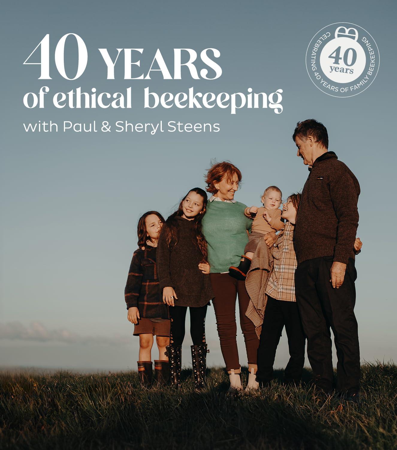 Steens Steens Manuka Honey - MGO 830+ - Pure & Raw 100% Certified UMF 20+ Manuka Honey - Bottled and Sealed in New Zealand - 17.6 Ounce (Pack of 1) New Version