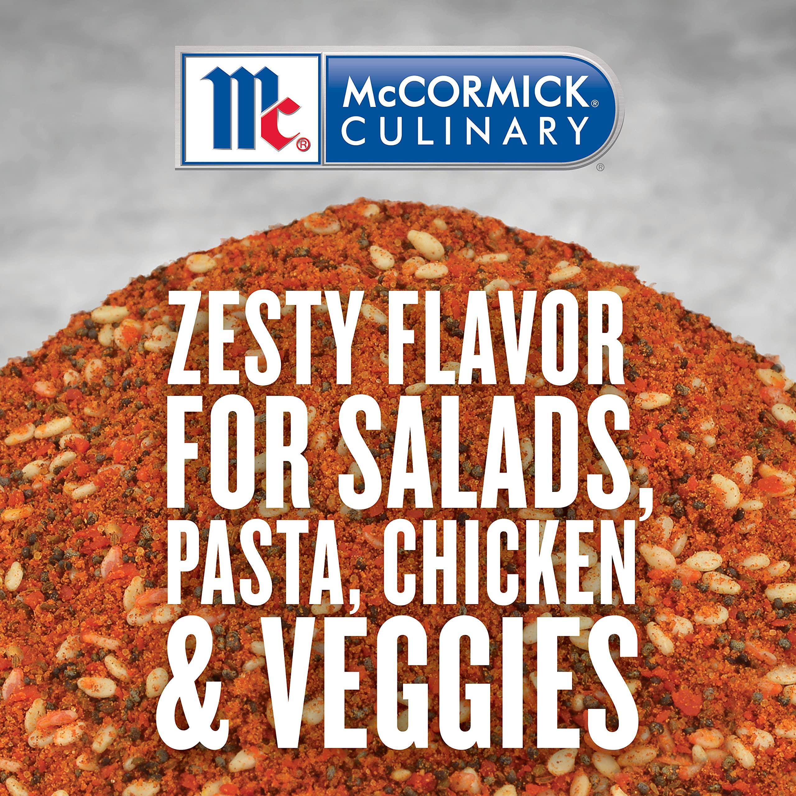 McCormick Culinary McCormick Culinary Salad Supreme Seasoning, 24 oz - One 24 Ounce Container of Salad Seasoning for use in Pasta Salads, Traditional Salads, Vegetables and More