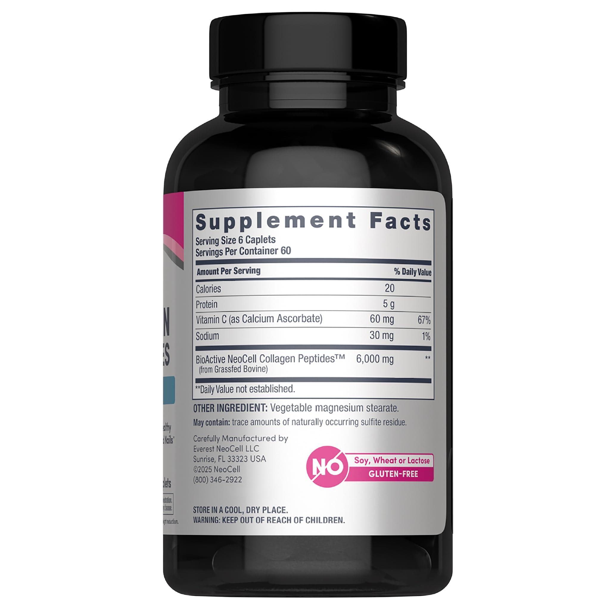 NeoCell NeoCell Super Collagen Plus Vitamin C, Skin, Hair and Nails Supplement, Includes Antioxidants, Tablet, 360 Count, 1 Bottle