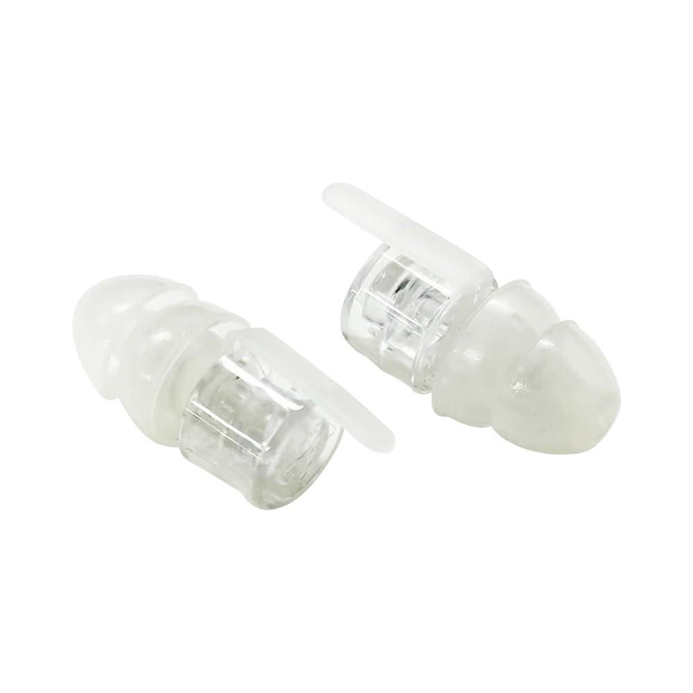 Etymotic Research Etymotic Research High-Fidelity Dual Flange Earplugs (Concerts, Musicians, Airplanes, Motorcycles, Sensitivity and Universal Hearing Protection)