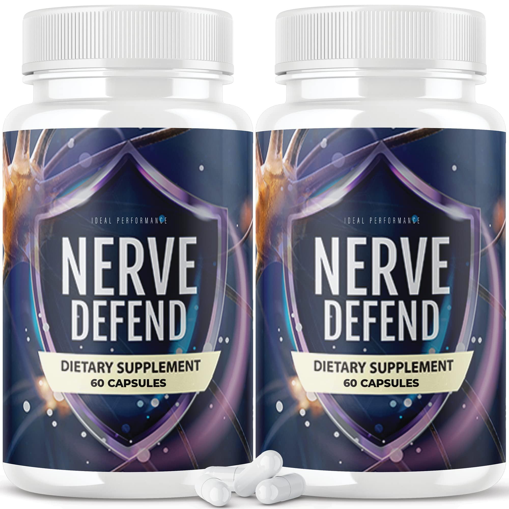 IDEAL PERFORMANCE IDEAL PERFORMANCE (2 Pack) Nerve Defend Capsules (120 Capsules)