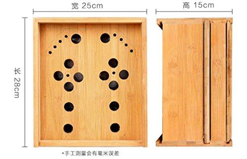 WellieSTR WellieSTR 1 Massager Moxa Roll Holder Moxibustion Bamboo Box Moxa Roll Stick Holder Case Massage Device Moxa Roll Holder Tool for Foot Used