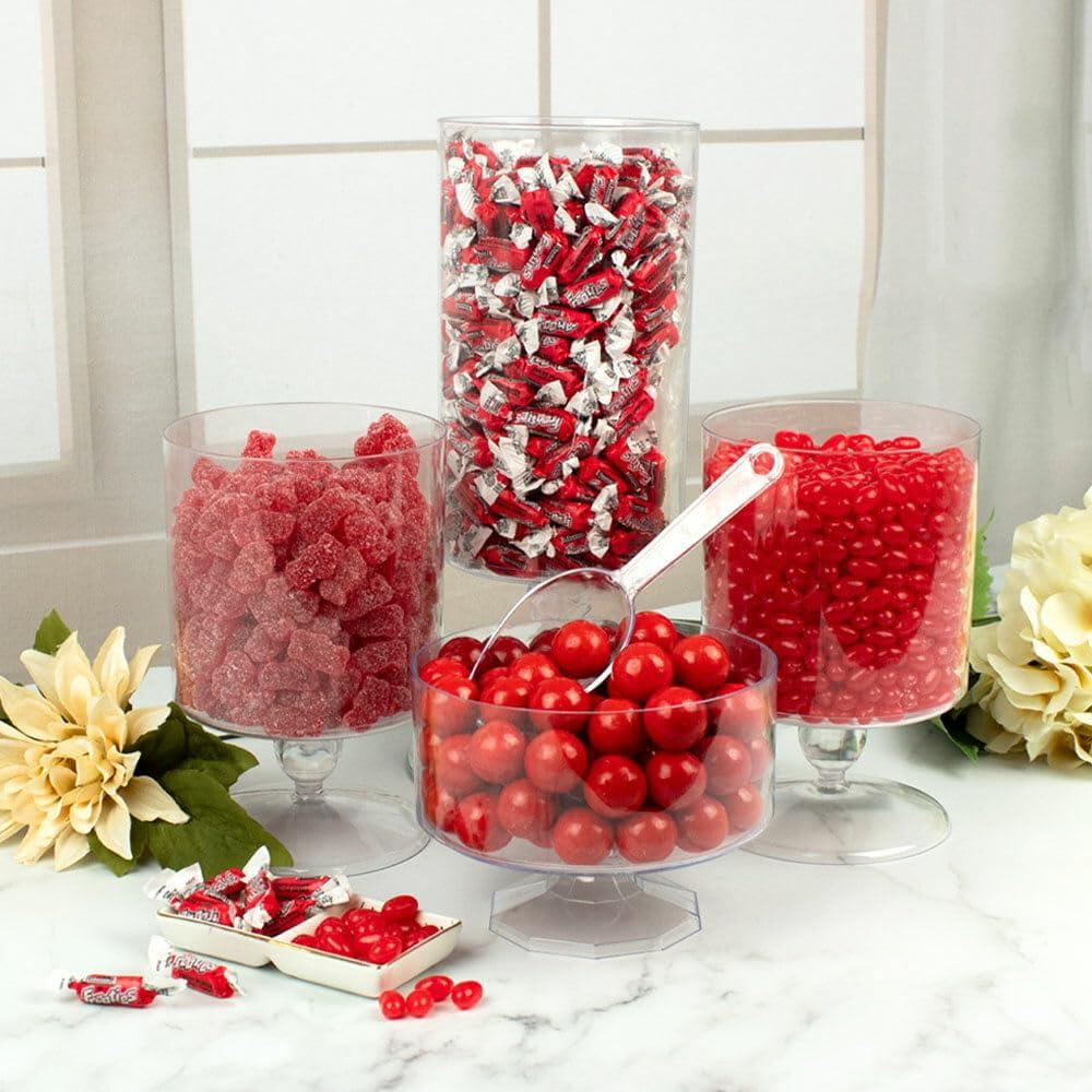 Just Candy Red Value Size Candy Buffet - (Approx. 7.3 lbs)