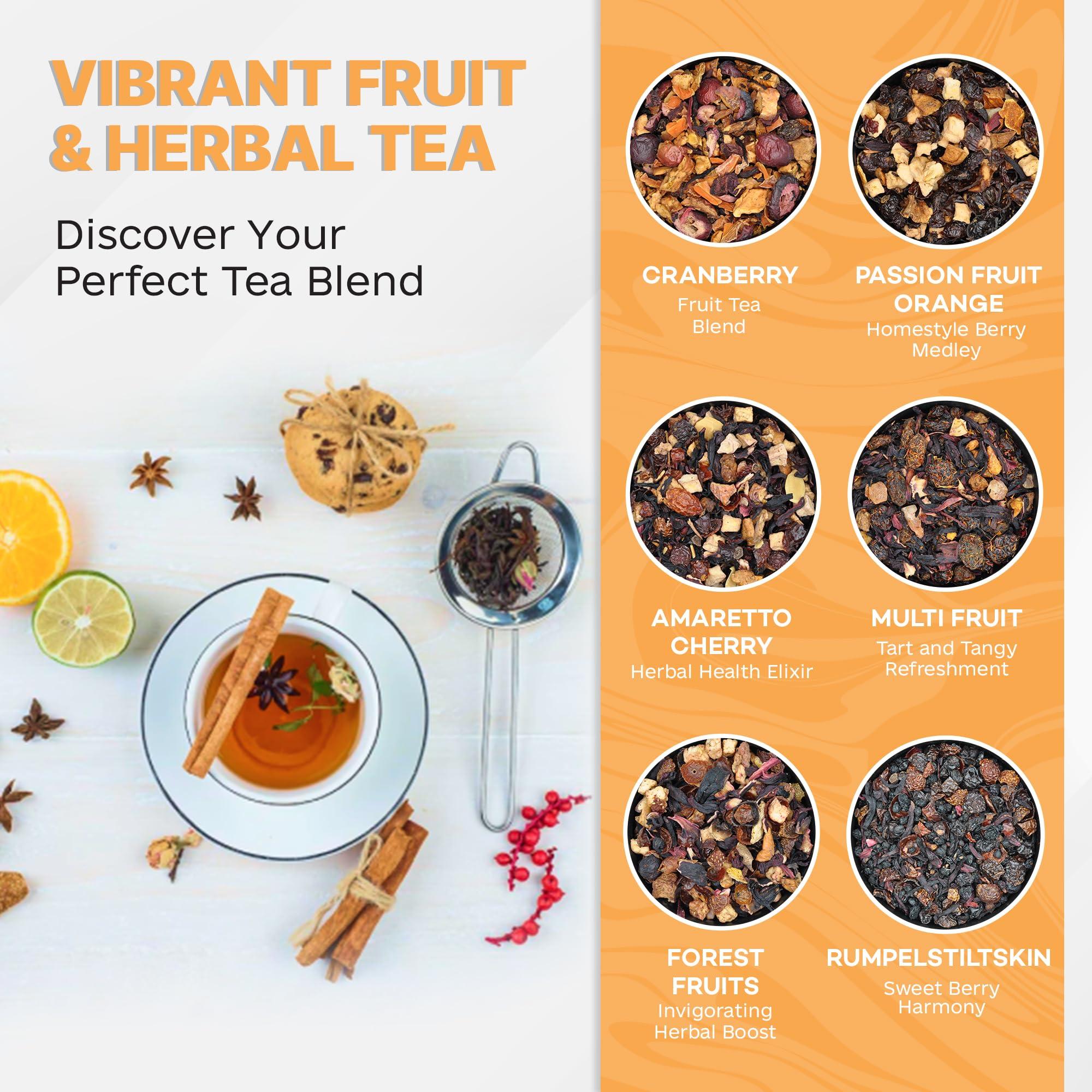 TerraVita Raspberry Pu-erh Tea (25 tea bags, ZIN: 530902) - 3 Pack