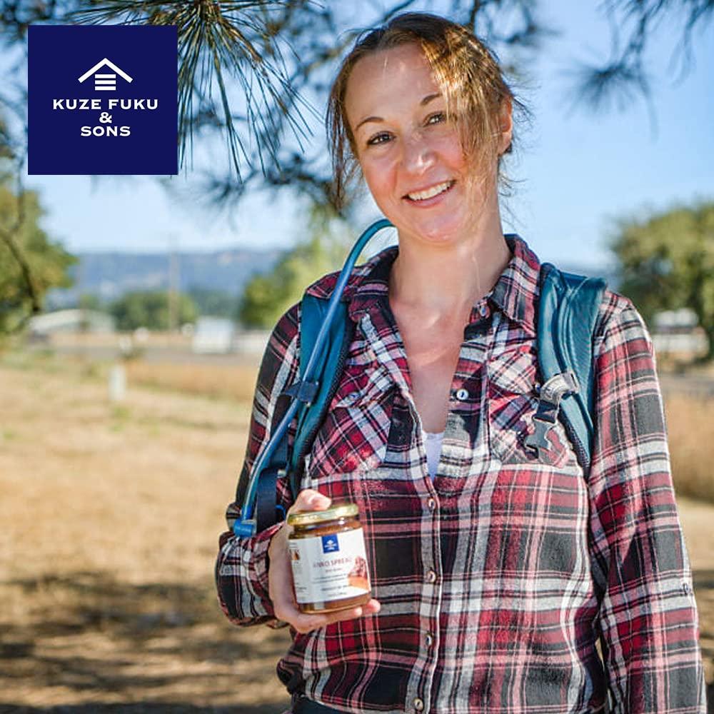 Kuze Fuku & Sons [KUZE FUKU & SONS] Anko Red Bean Spread with Butter, Authentic Japanese Sweet Azuki Red Bean Paste, Product of Japan (10.9 Oz./ 0.309 Kg)