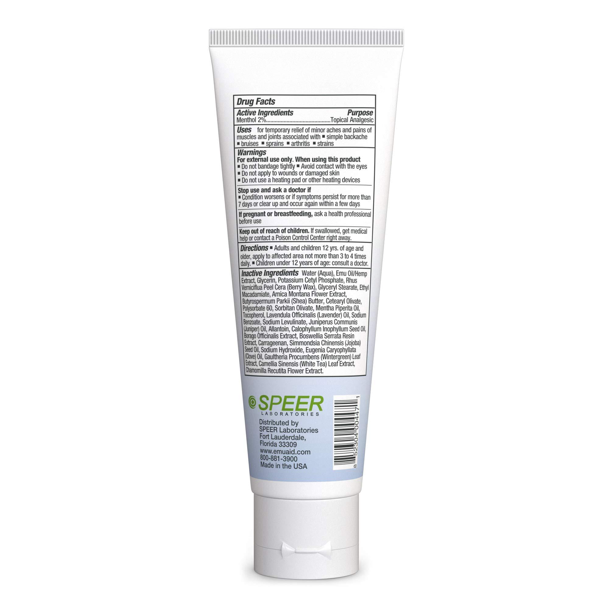 emuaid emuaid EMUAIDMAX Neuropathy Premium Bundle - EMUAIDMAX Maximum Strength 2oz with Pain Relieving Cream 5oz Ionic Silver Socks