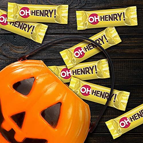 Hershy's M&M's OH HENRY! Halloween Chocolatey Candy Bars, 30 Count, 450 Gram