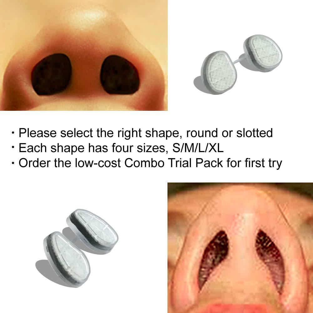 WoodyKnows WoodyKnows Super-Defense Nasal Filters, Seasonal Allergies and Industrial Pollution aid, Public Transportation and pet Grooming Protection (Round, XL, 6 Pack)