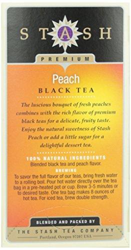 Stash Stash Peach Black Tea, Tea , 20 ct
