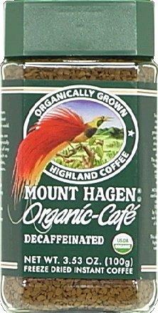 Mt. Hagen Mt. Hagen Instant Coffee Decaf Organic 3.53 OZ(Pack of 3)