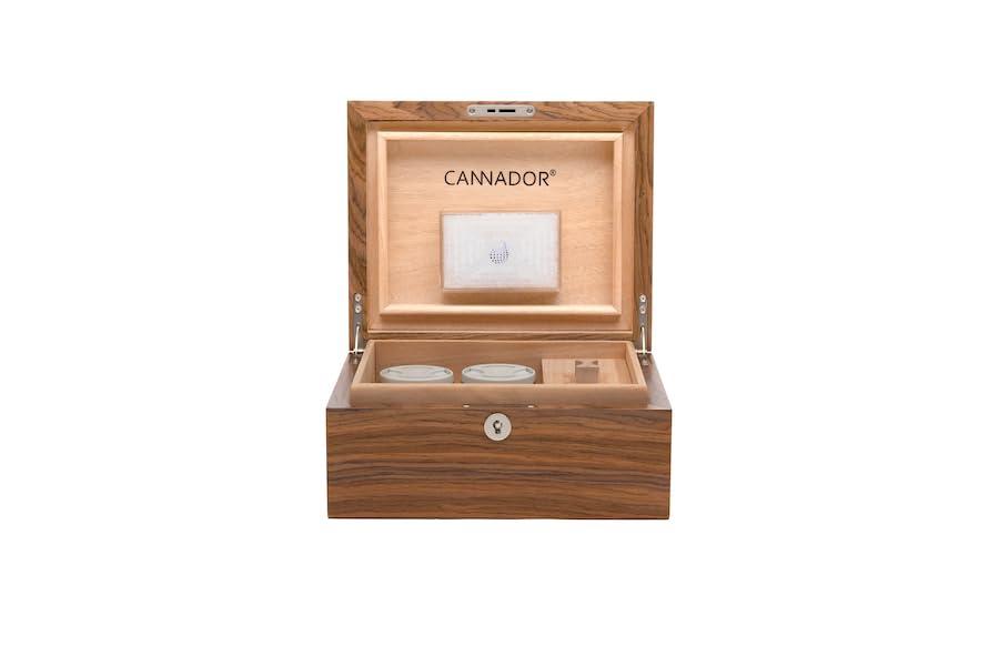 Cannador Cannador 4-Strain (with nook) Walnut Humidor