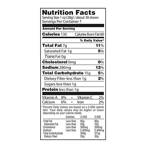 Sensible Portions Sensible Portions Garden Veggie Straws, Zesty Ranch, 7 Oz (Pack of 6)