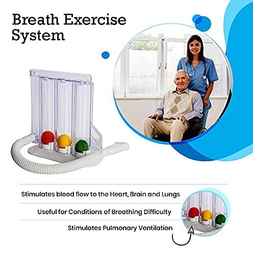 SoulGenie HealthAndYoga(TM) Deep Breathing Exerciser - Breath Exercise Measurement System