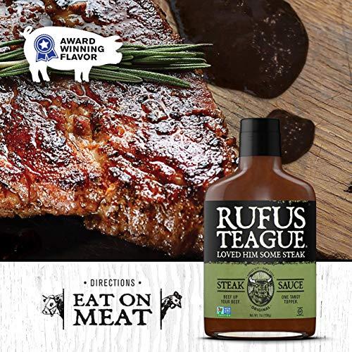 Rufus Teague Rufus Teague - Original Steak Sauce - Premium Steak Sauce - 7 oz. Bottle