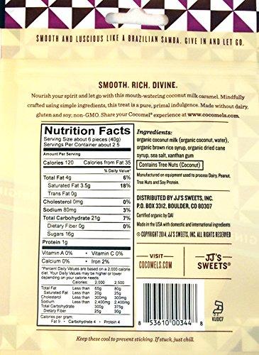 Cocomels Cocomels Coconut Milk Caramels - Organic, Kosher, NON-GMO, Vegan - Made Without Dairy - Original 2 Pack