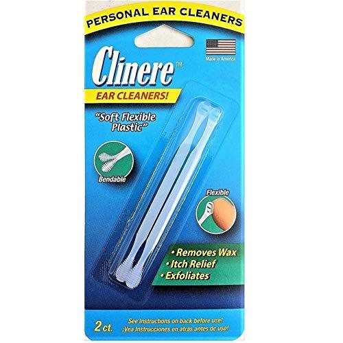 Clinere Lot of 10 Packages Clinere Ear Cleaners for Men & Women