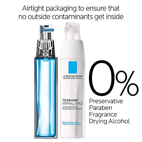 La Roche-Posay La Roche-Posay Toleriane Dermallergo Ultra Soothing Repair Face Moisturizer for Sensitive Skin, Gentle Moisturizing Face Cream for Dry Skin, Packaging May Vary, Formerly Toleriane Ultra