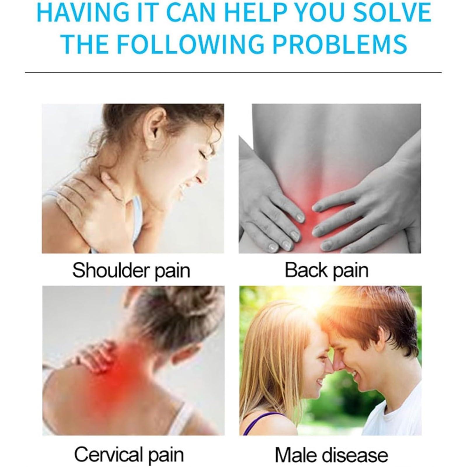 AECEVAN Shockwave Therapy Machine Extracorporeal ESWT Shockwave Therapy Machine for Joint and Muscle Pain Relief ED Treatment, Muscle and Bone Tissue Regeneration No Side Effects (A)